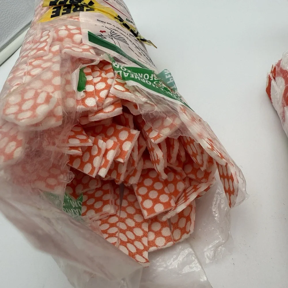 Libman Wonder Mop Refill Machine Washable Lot Of 2 Red‎ White Opened But Unused